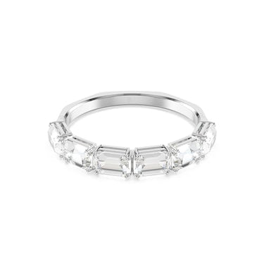 Swarovski Millenia Bangle, Octagon Cut, White, Rhodium-Plated on Sale